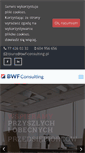 Mobile Screenshot of bwf-consulting.pl